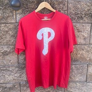 Philadelphia Phillies MLB Premier '47 Brand Franklin Tee - Size Men's XXL